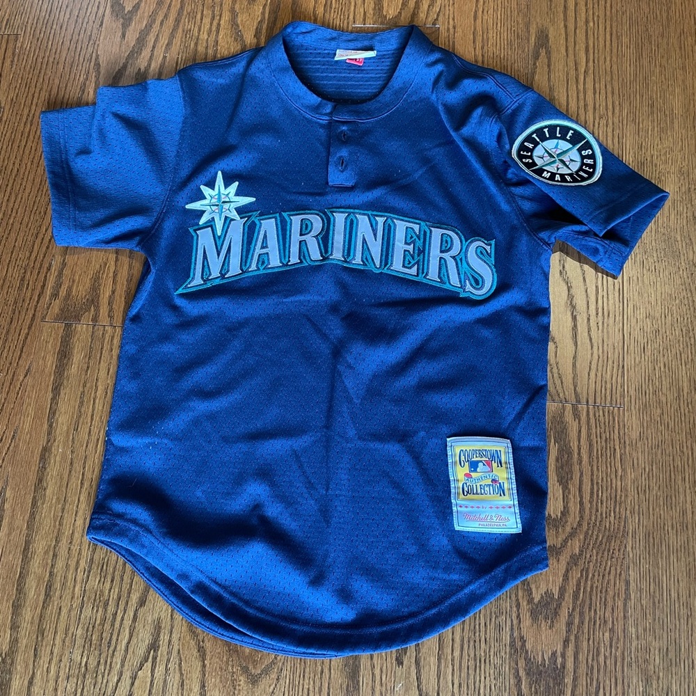 Mitchell & Ness - Ken Griffey Jr - Mariners Batting Practice Jersey - Small